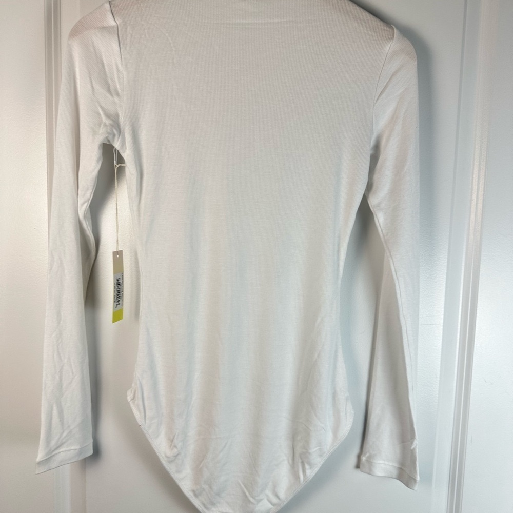 Summersalt White Long Sleeve Bodysuit - Picture 9 of 9